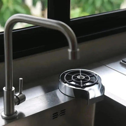 Aaponminimarket Glass Rinser - Automatic Cup Cleaning Solution
