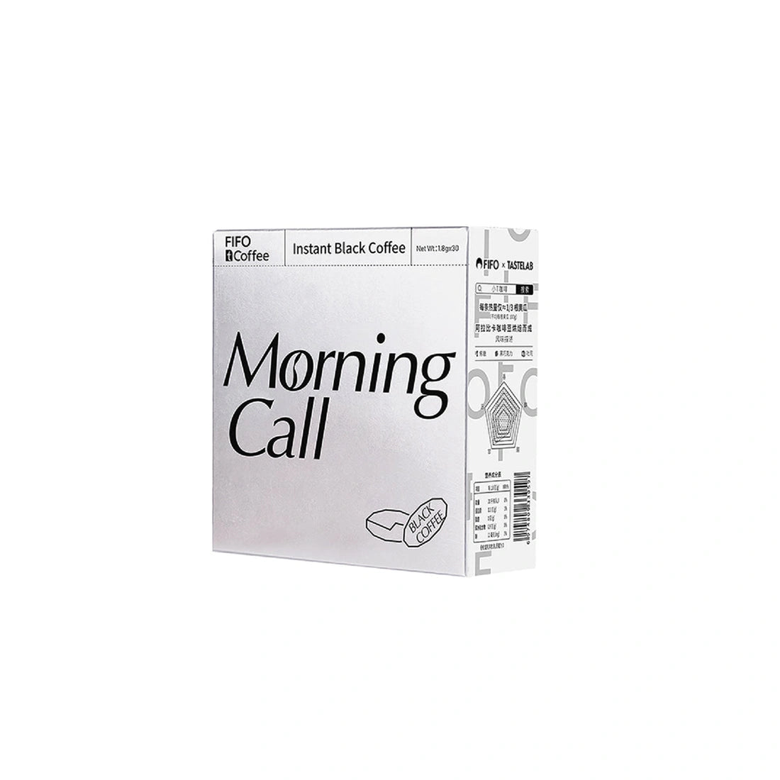 Aaponminimarket Good Morning Instant Dissolve Black Coffee 54g (30 Strips)