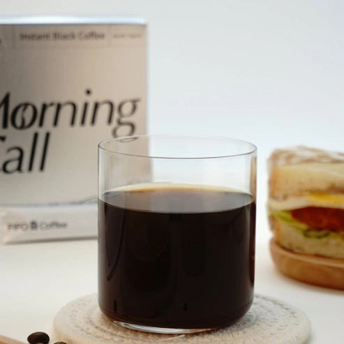 Aaponminimarket Good Morning Instant Dissolve Black Coffee 54g (30 Strips)
