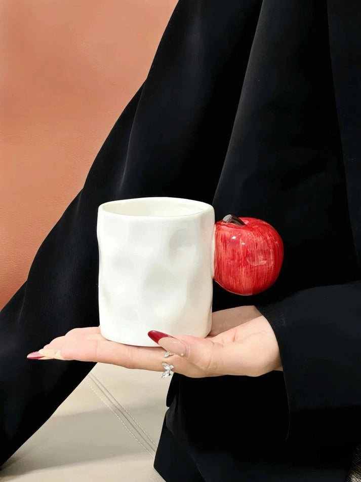 Aaponminimarket Handmade Cute Fruit Ceramic Coffee Mug