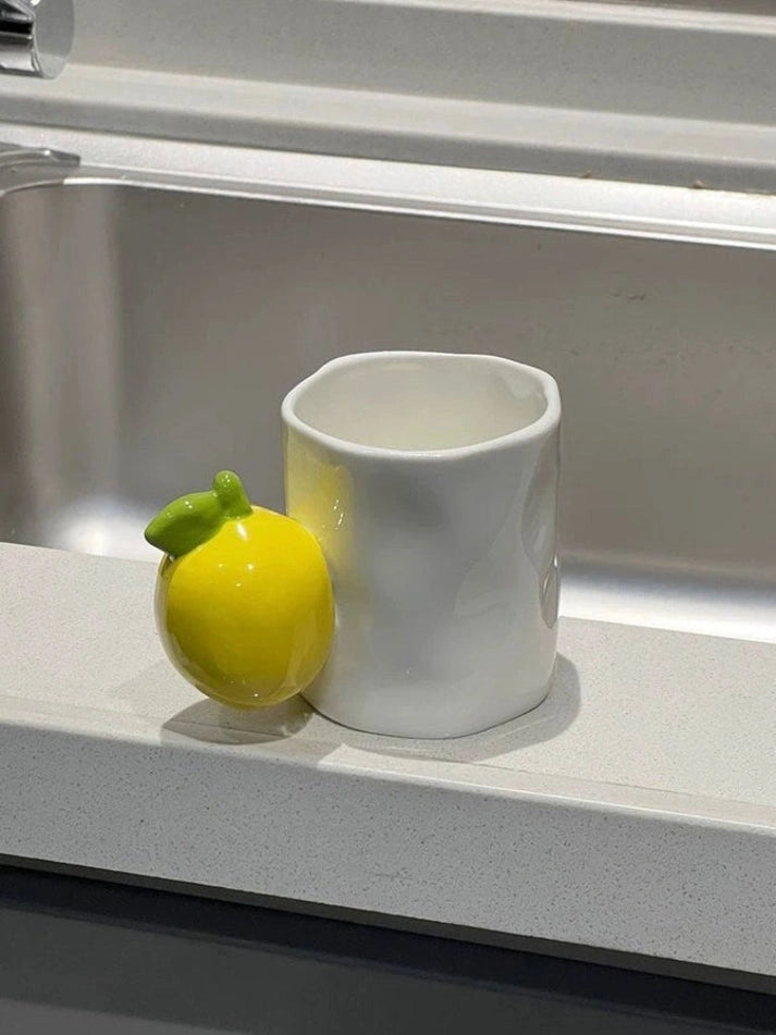 Aaponminimarket Handmade Cute Fruit Ceramic Coffee Mug