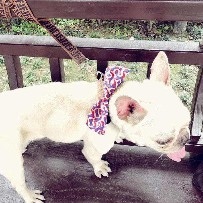 Aaponminimarket Handsome Dog Bow Tie Collar