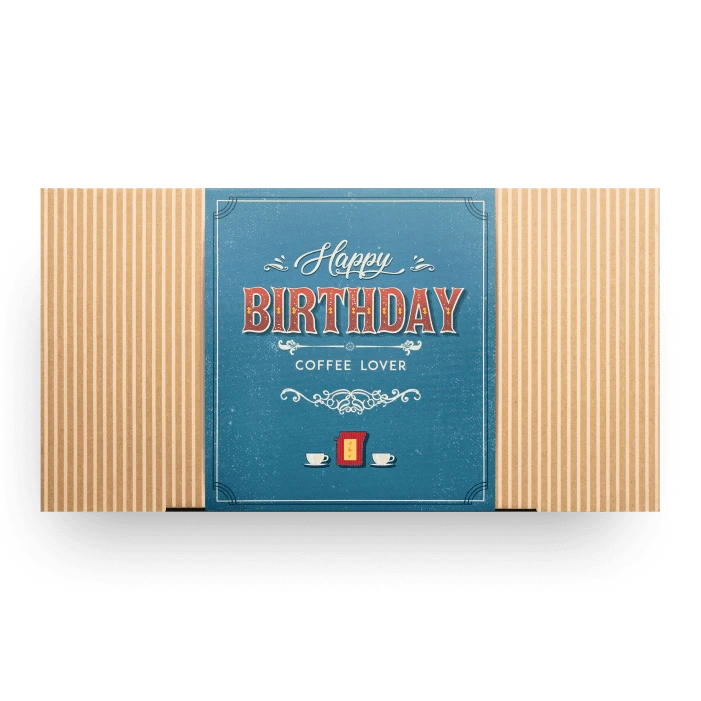 Aaponminimarket Happy Birthday Specialty Coffee Gift Box