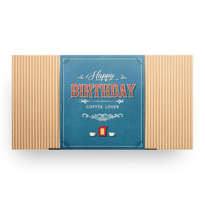 Aaponminimarket Happy Birthday Specialty Coffee Gift Box