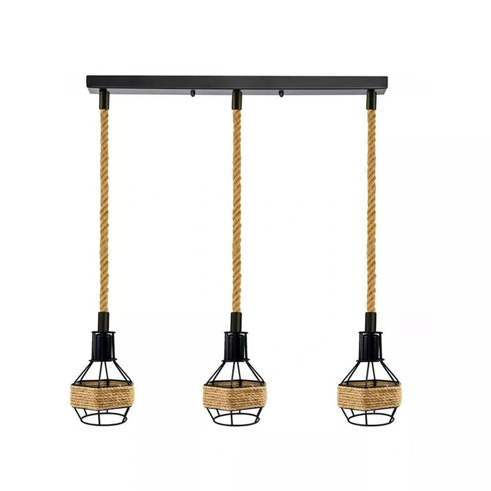 Aaponminimarket Hemp Pendant Table Light