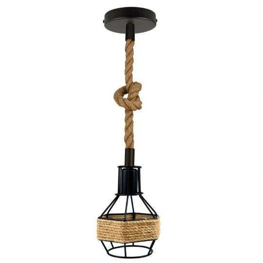 Aaponminimarket Hemp Pendant Table Light