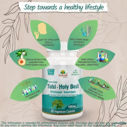 Aaponminimarket Holy Basil (Tulsi) Capsule