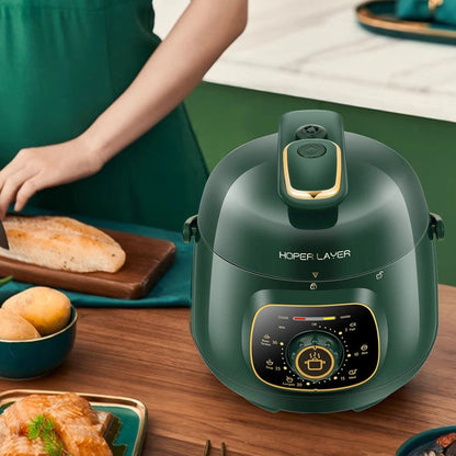 Aaponminimarket Hoper Layer Mini Electric Pressure Cooker