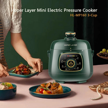 Aaponminimarket Hoper Layer Mini Electric Pressure Cooker