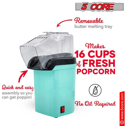 Aaponminimarket Hot Air Popcorn Machine