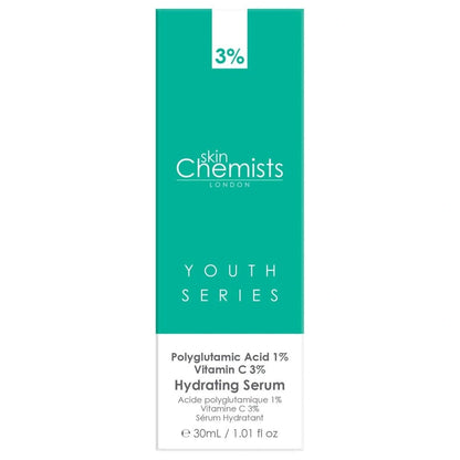Aaponminimarket Hydrating Serum Polyglutamic Acid 1%, Vitamin C 3% 30ml