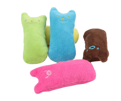 Aaponminimarket Interactive Catnip Infused Plush Toy Pillow