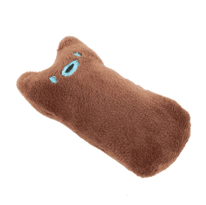 Aaponminimarket Interactive Catnip Infused Plush Toy Pillow