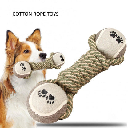 Aaponminimarket Interactive Cotton-Poly Tug Toy