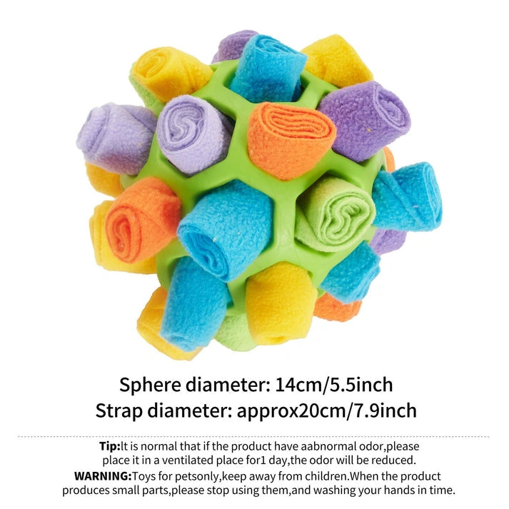 Aaponminimarket Interactive Dog Sniffing Ball Puzzle Toy