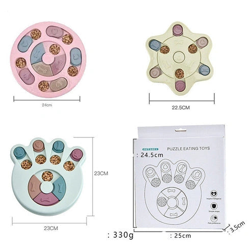 Aaponminimarket Interactive Educational Dog Feeding Toys