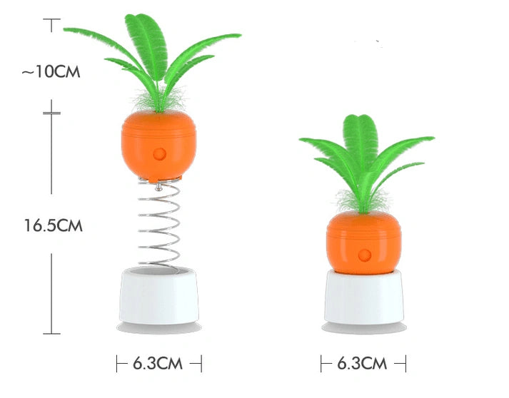 Aaponminimarket Interactive Food-Dispensing Cat Toy for Mental Stimulation