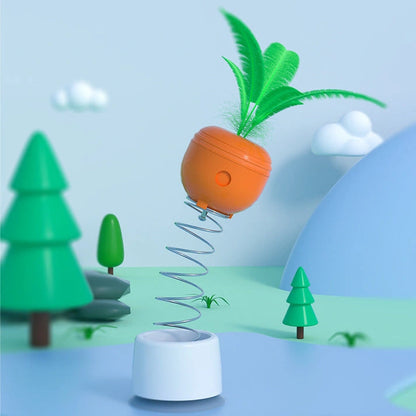 Aaponminimarket Interactive Food-Dispensing Cat Toy for Mental Stimulation