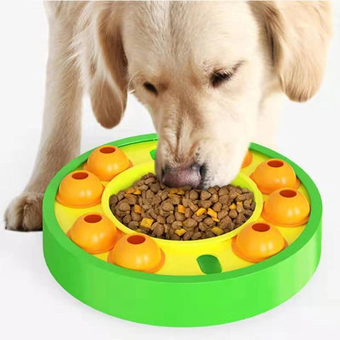 Aaponminimarket Interactive Slow Feeder Puzzle Toy for Dogs