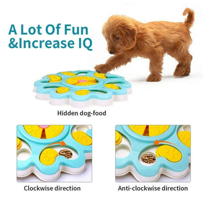 Aaponminimarket Interactive Smart Feeder Bowl for Engaging Dog Training