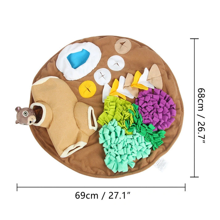 Aaponminimarket Interactive and Eco-friendly Washable Pet Mat