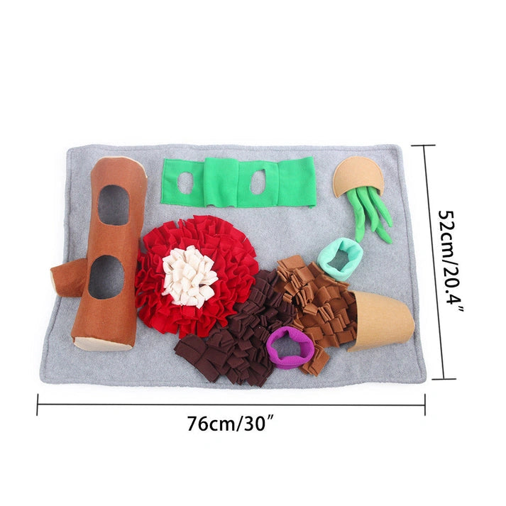 Aaponminimarket Interactive and Eco-friendly Washable Pet Mat