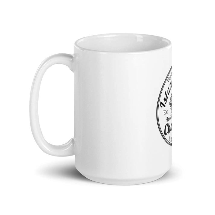 Aaponminimarket Island Sharks White Glossy Mug