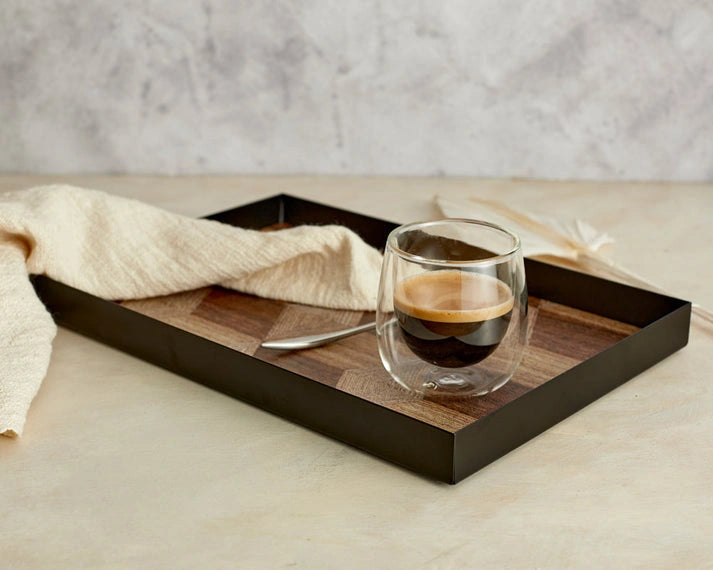 Aaponminimarket June Rectangle Iron Serving Tray