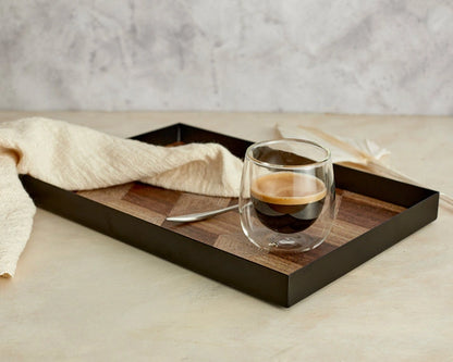 Aaponminimarket June Rectangle Iron Serving Tray