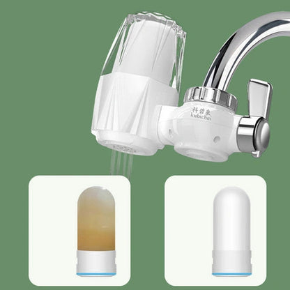Aaponminimarket Kitchen Faucet Water Purifier (White)