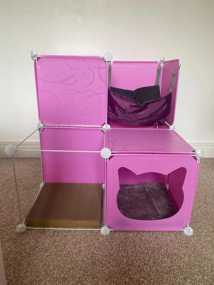Aaponminimarket Kitty Cubby Cat Cube Play Tower MIDI