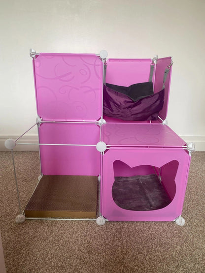 Aaponminimarket Kitty Cubby Cat Cube Play Tower MIDI
