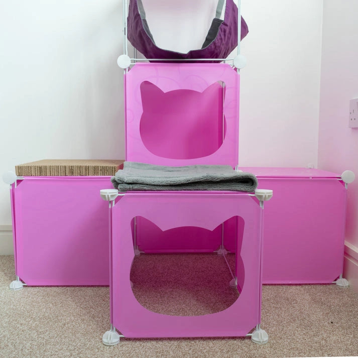 Aaponminimarket Kitty Cubby Cat Cube Play Tower MIDI