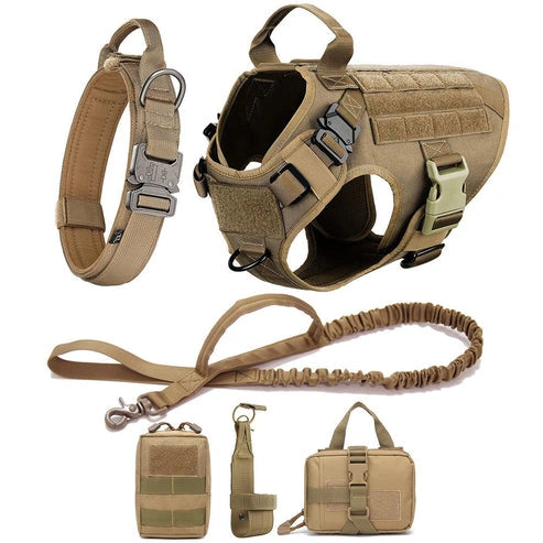 Aaponminimarket Large Dog Harness Set