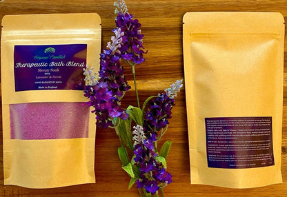 Aaponminimarket Lavender & Neroli Bath Blend in Eco-Pouch