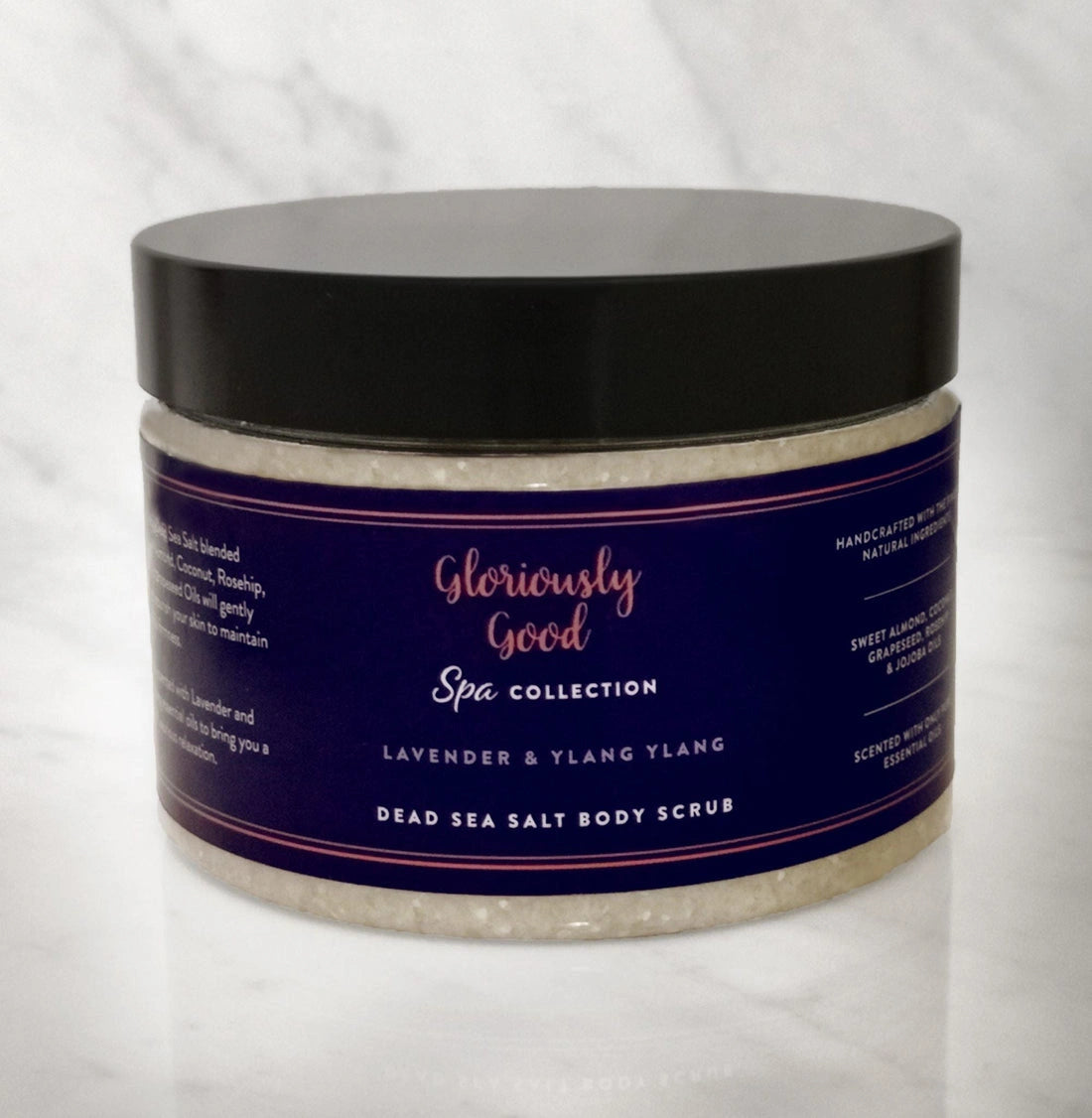 Aaponminimarket Lavender & Ylang Ylang Dead Sea Salt Natural Body Scrub