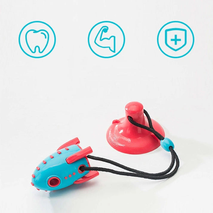 Aaponminimarket Leak-Proof Interactive Dog Chew Toy