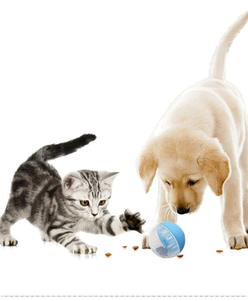 Aaponminimarket Leaky Food Tumbler Toy for Pets