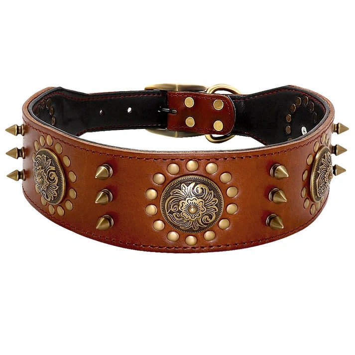 Aaponminimarket Leather Dog Collars