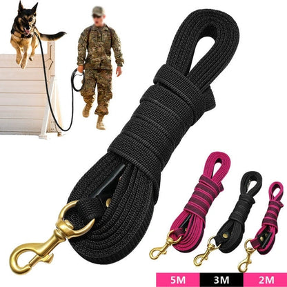 Aaponminimarket Long Dog Leash Nylon Non-Slip Dog Tracking Lead