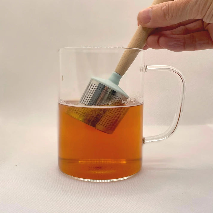Aaponminimarket Loose Leaf Tea Strainer | Dunker Tea Infuser