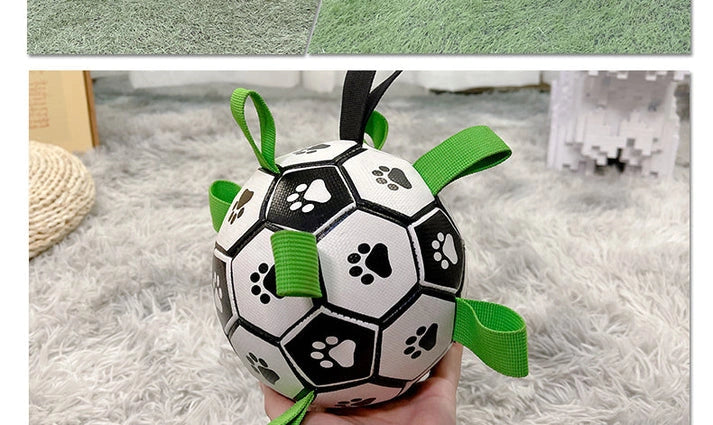 Aaponminimarket Lovely Paw Football Dog Toy