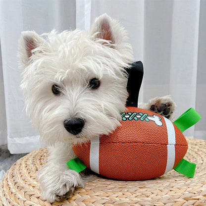 Aaponminimarket Lovely Paw Football Dog Toy