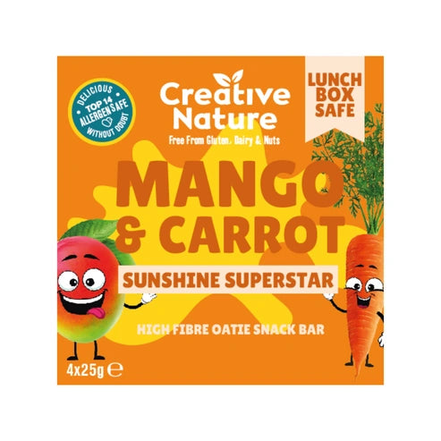 Aaponminimarket Mango & Carrot Kids Snack Bar – Multipack