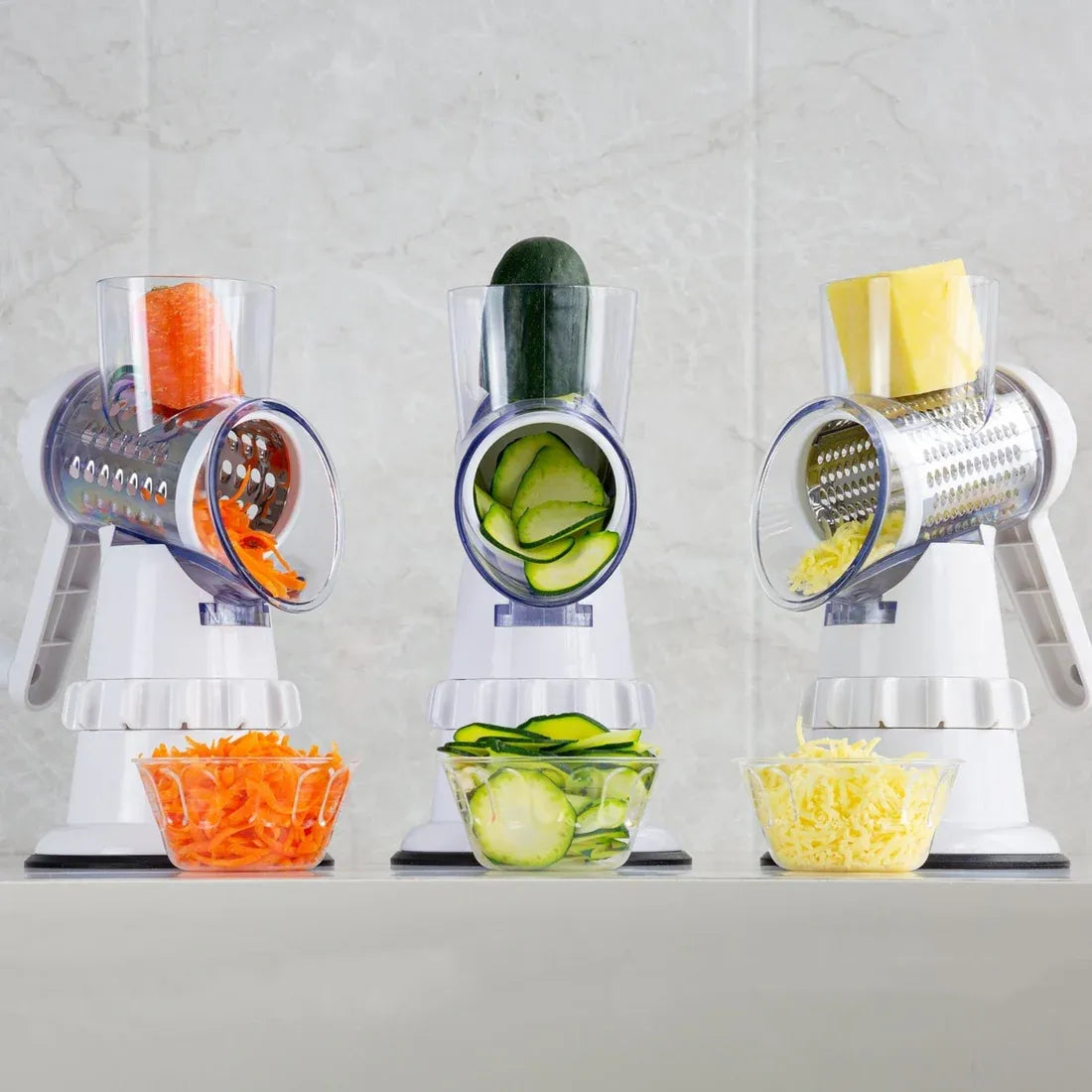 Aaponminimarket Manual Spiralizer and Grater