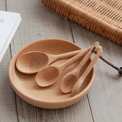 Aaponminimarket Measuring Wood Tablespoon Set