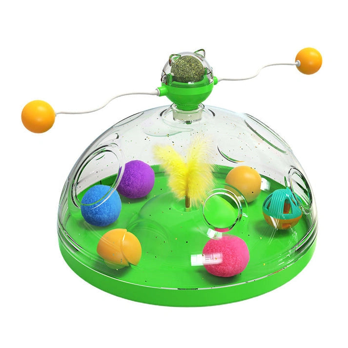 Aaponminimarket Meows Windmill Interactive Cat Toy