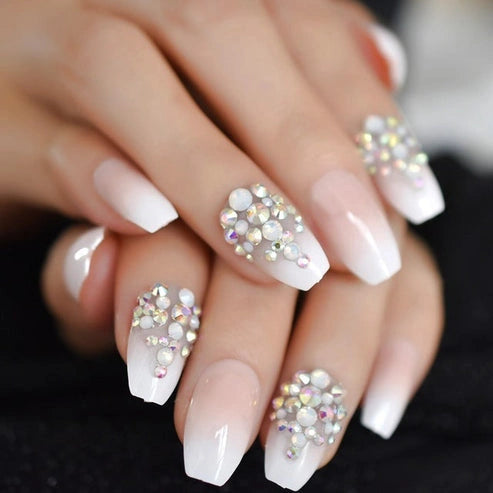 Aaponminimarket Metal False Nails for Women