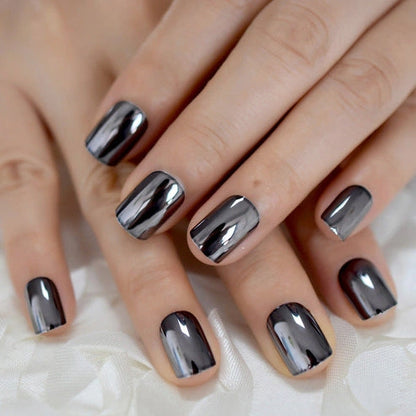 Aaponminimarket Metal False Nails for Women