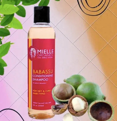 Aaponminimarket Mielle Babassu Conditioning Sulfate-Free Shampoo 240ml